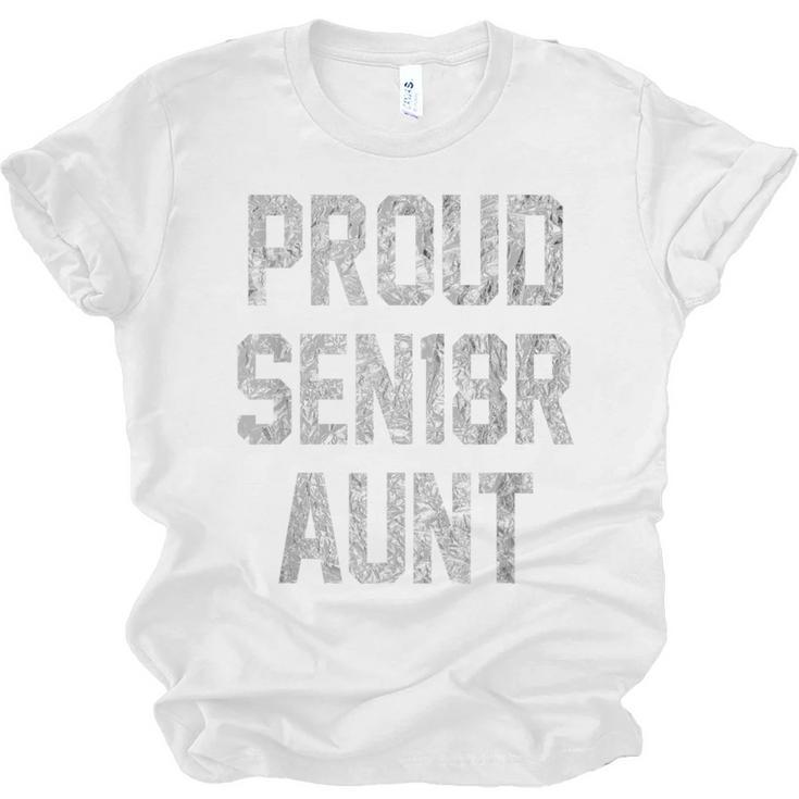 2018 Senior Aunt SEN18R Class Graduation Party T Shirt Unisex Jersey T-Shirt