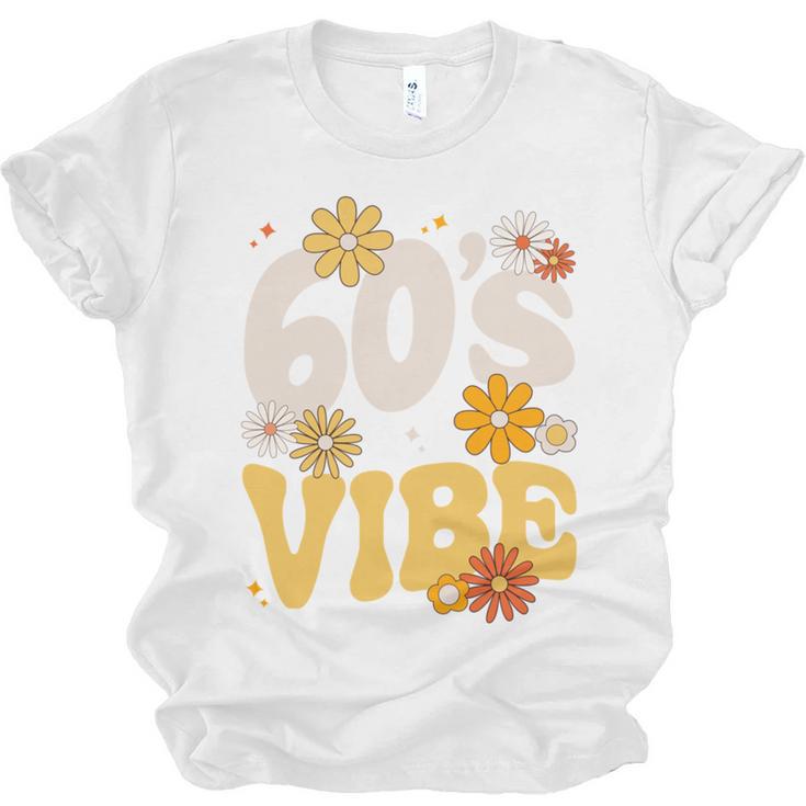 60's Vibe Vintage Nostalgia Mixtape Era 1960s Party Groovy Unisex Jersey T-Shirt
