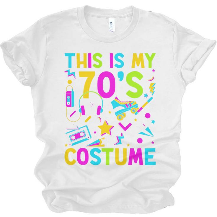 This Is My 70's Costume Nostalgia Mixtape Era 1970s Party Premium Tri-Blend Unisex Jersey T-Shirt