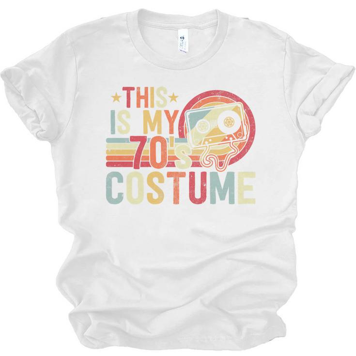 This Is My 70's Costume Retro Style Nostalgia 1970s Vintage Premium Tri-Blend Unisex Jersey T-Shirt