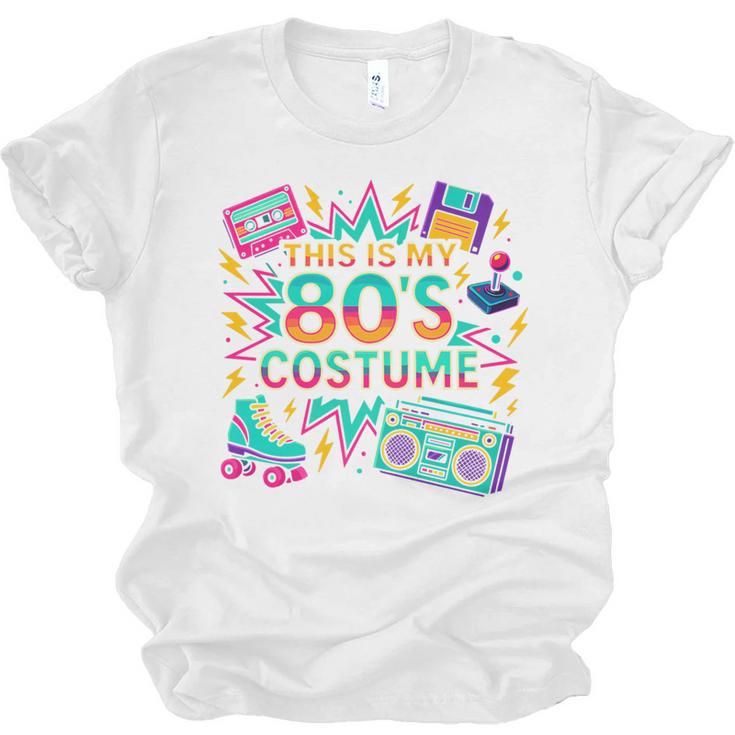 This Is My 80’s Costume Retro Nostalgia Premium Unisex Jersey T-Shirt