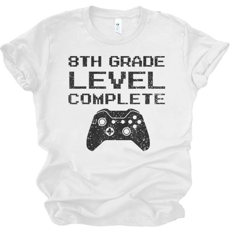 8th Grade Level Complete T Shirt Graduation Unisex Jersey T-Shirt