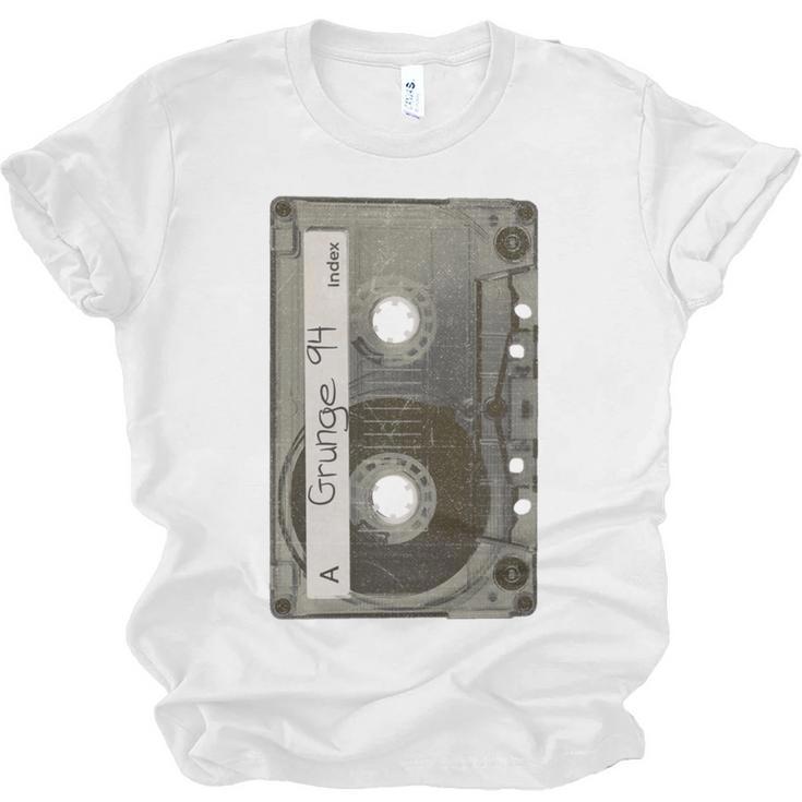 90s MUSIC NOSTALGIA GRAPHIC Unisex Jersey T-Shirt