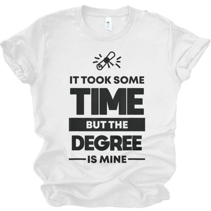 Adult College Graduation Unisex Jersey T-Shirt
