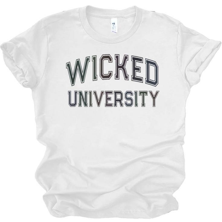 Antisocial WICKED UNIVERSITY Introvert Don't Call Me U Unisex Jersey T-Shirt