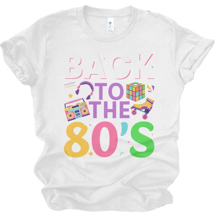Back To The 80's Mixtape Era Nostalgia Retro 1980 80's Style Unisex Jersey T-Shirt