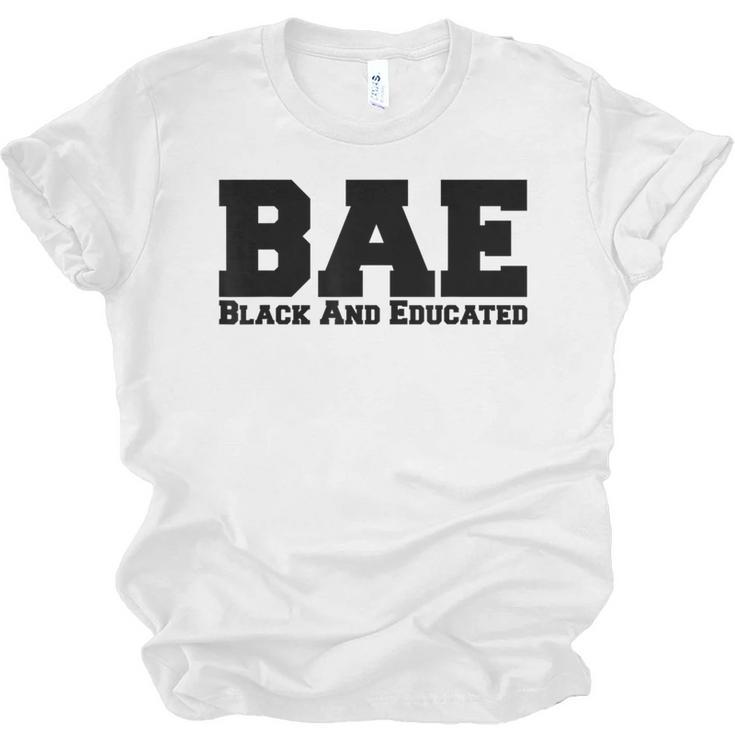BAE And Educated Black History Month Graduation Unisex Jersey T-Shirt