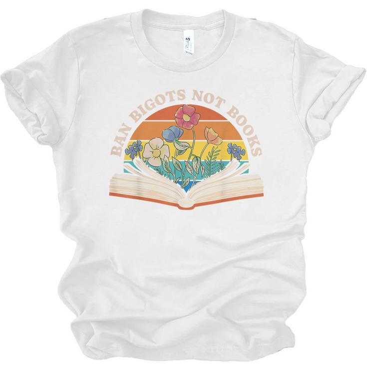 Ban Bigots Not Books Unisex Jersey T-Shirt