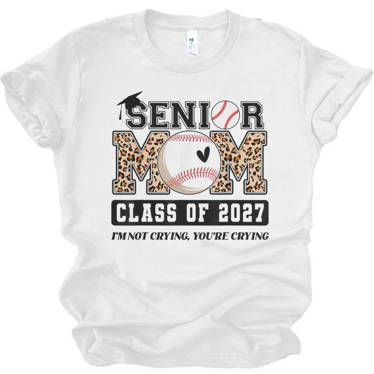 Baseball Senior Class Of 2027 Senior 2027 Graduation Women Unisex Jersey T-Shirt