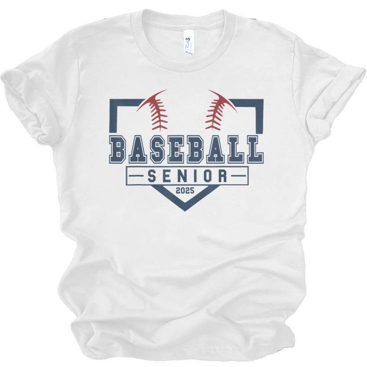 Baseball Senior Night Baseball Senior 2025 Graduation 50 Unisex Jersey T-Shirt