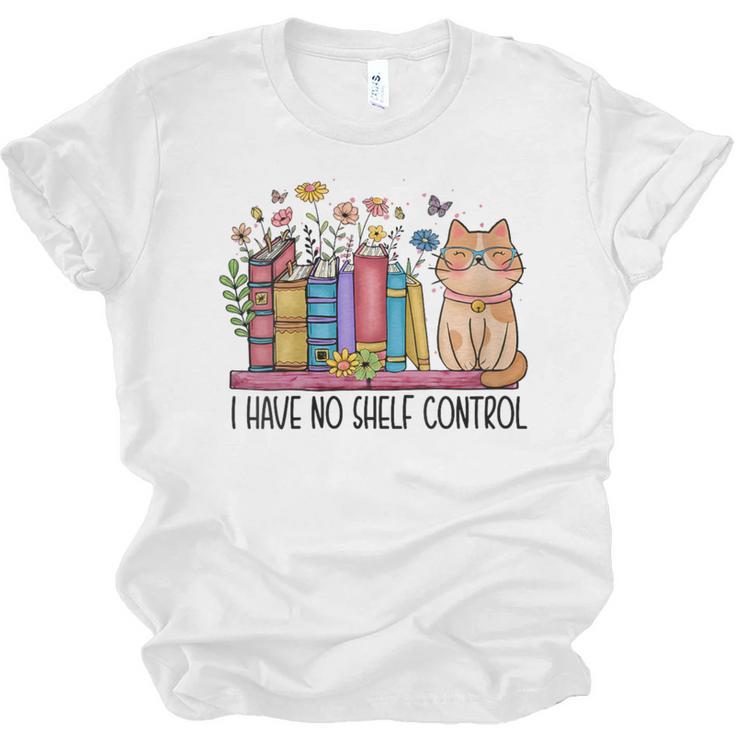 Book Lovers I Have No Shelf Control Unisex Jersey T-Shirt