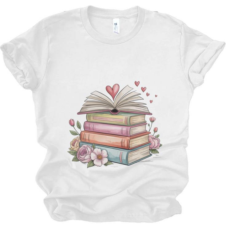 All Booked For Valentines Book Lover Romance Unisex Jersey T-Shirt