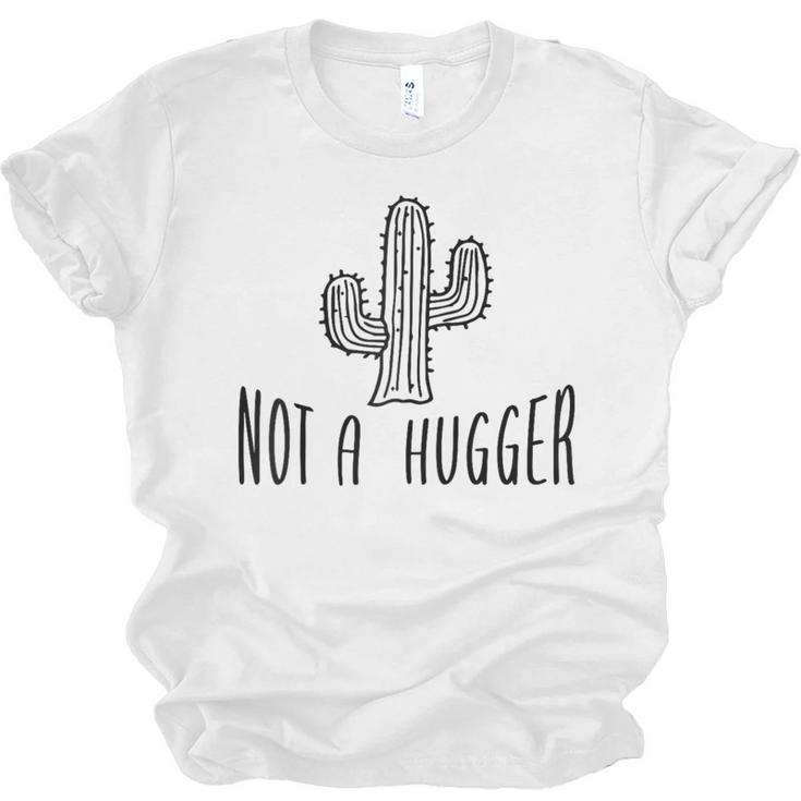 Cactus Not A Hugger Homebody Introvert Raglan Baseball Tee Unisex Jersey T-Shirt