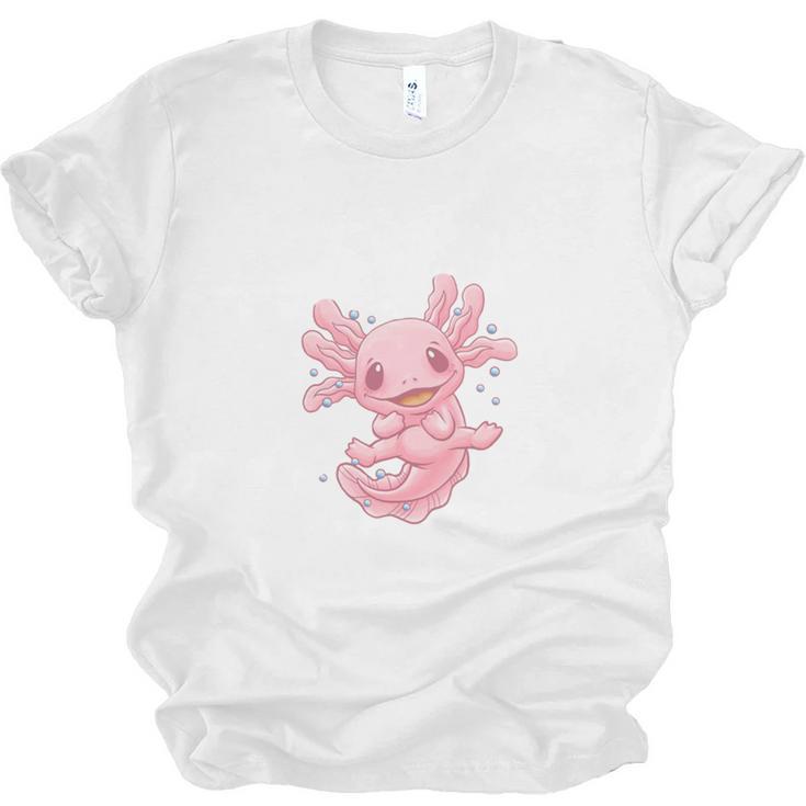 If I Cant Bring My Axolotl Im Not Going Salamander Introvert Unisex Jersey T-Shirt