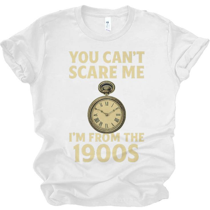 You Can't Scare Me I'm From The 1900s Vintage Pocket Watch Premium Unisex Jersey T-Shirt
