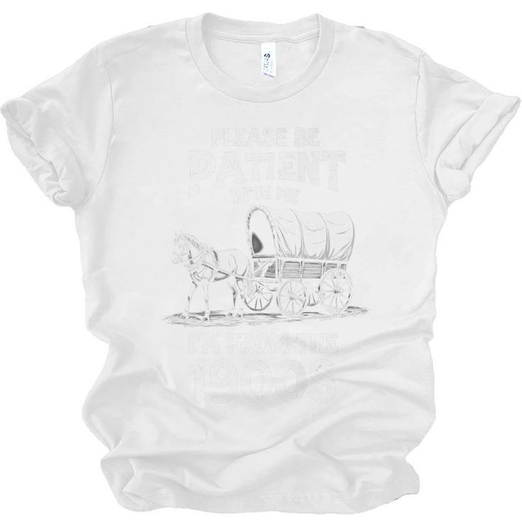 Charming Slow Life Please Be Patient I'm From The 1900s Premium Unisex Jersey T-Shirt