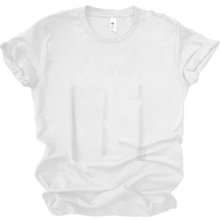 Class Of 1987 Matching Graduation High School Reunion Unisex Jersey T-Shirt