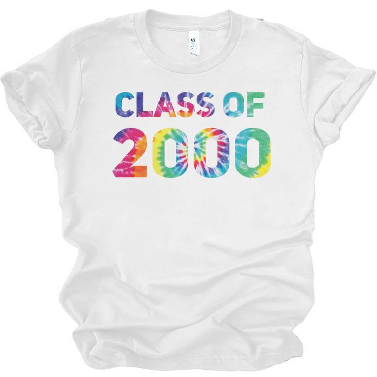 Class Of 2000 School Reunion College Highschool Graduation Premium Tri-Blend Unisex Jersey T-Shirt