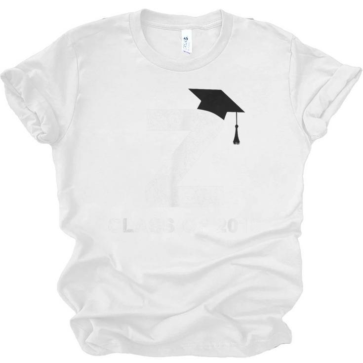 Class Of 2018 Last Name Letter Z Graduation Unisex Jersey T-Shirt