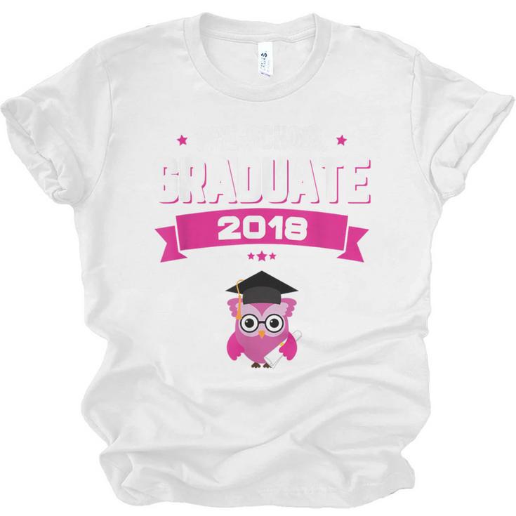 Class Of 2018 Preschool Graduation Girls Pre K Unisex Jersey T-Shirt