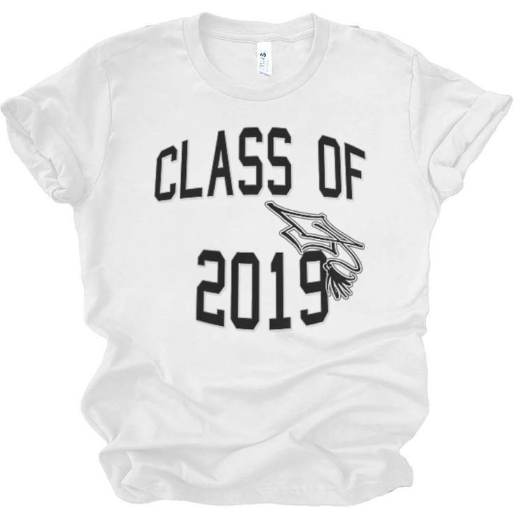 Class Of 2019-High School College University GRADUATION Unisex Jersey T-Shirt
