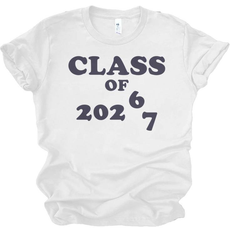 Class Of 2026 Graduation So Done Grade Middle High School Unisex Jersey T-Shirt