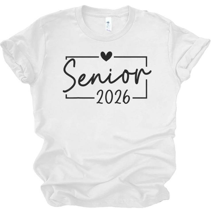 Class Of 2026 Senior 2026 Back To School Graduation 2026 Unisex Jersey T-Shirt