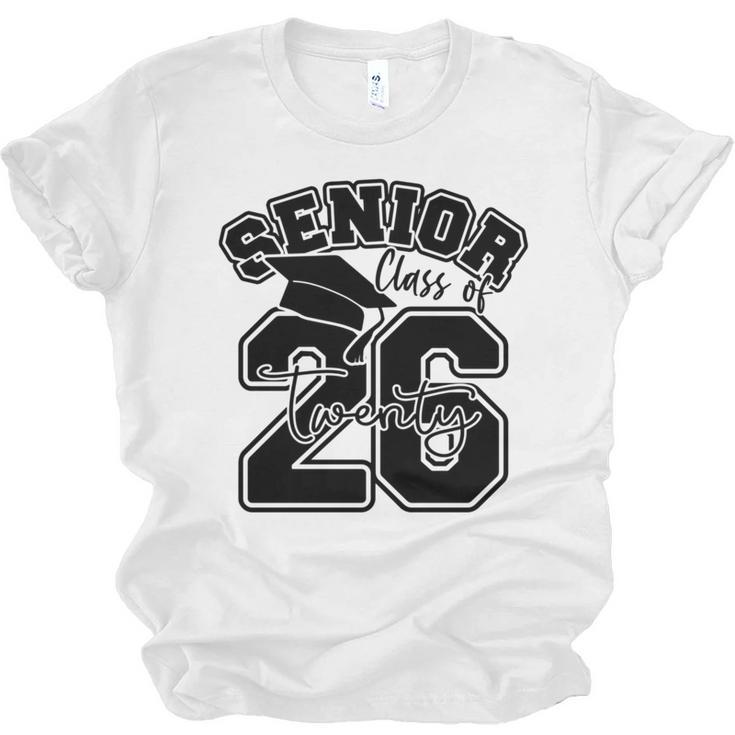 Class Of 2026 Senior 2026 Graduation Unisex Jersey T-Shirt