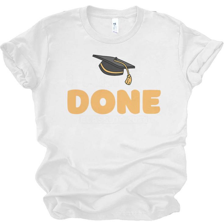 Class Of 2026 I Am So Done Graduation For Him Her Women Men Premium Tri-Blend Unisex Jersey T-Shirt