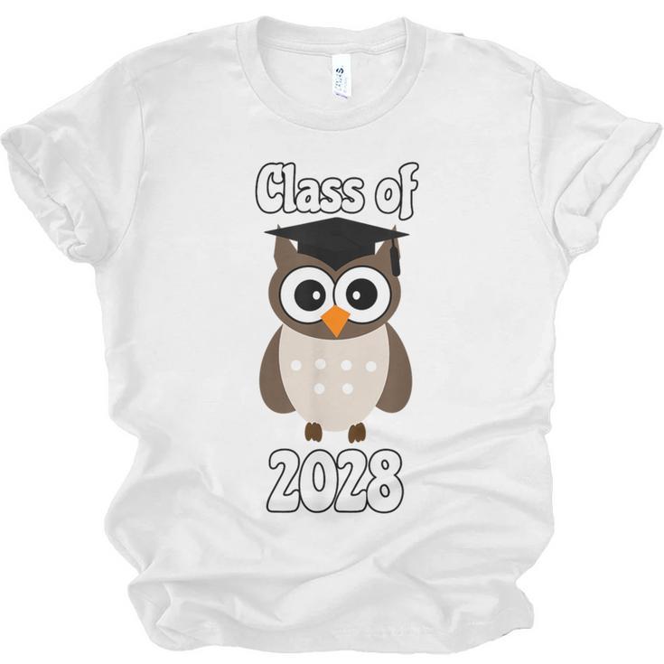 Class Of 2028 TShirt Back To School Graduation Year Boy Girl Unisex Jersey T-Shirt