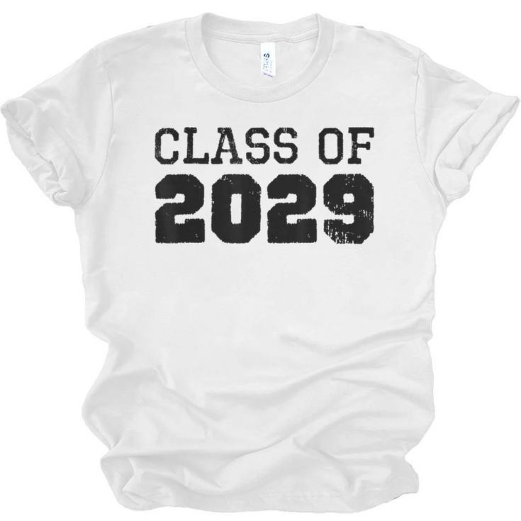 Class Of 2029 Future Graduation Vintage T-Shirt Unisex Jersey T-Shirt