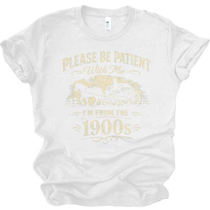Classic Please Be Patient With Me I'm From The 1900s Premium Tri-Blend Unisex Jersey T-Shirt