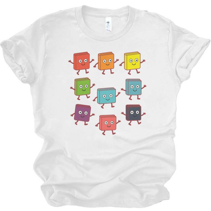Color Our World Book Lover Reading Bookworm Reader Unisex Jersey T-Shirt