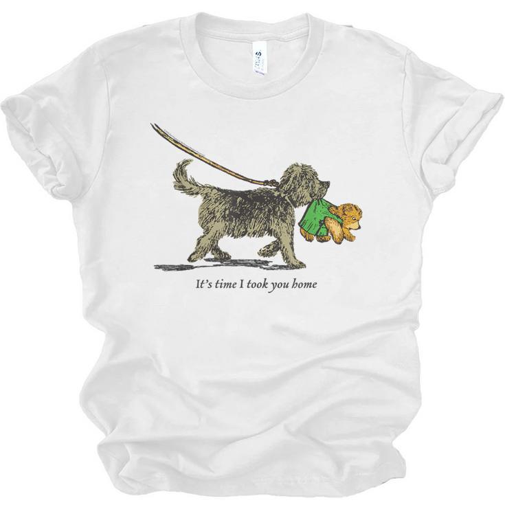 Corduroy Time I Took You Home Teddy Bear Children's Book Unisex Jersey T-Shirt