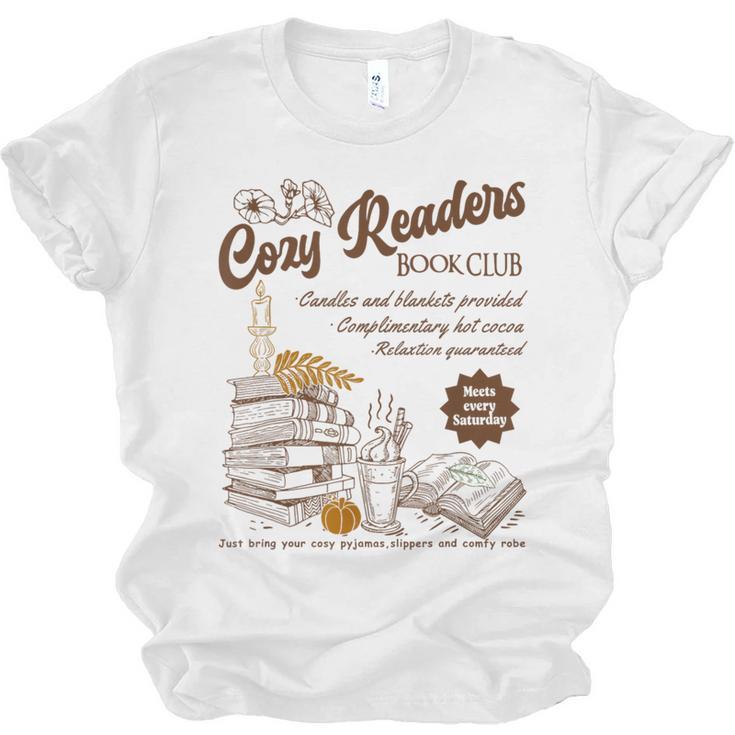Cozy Girl Book Club Cozy Readers Book Club Unisex Jersey T-Shirt