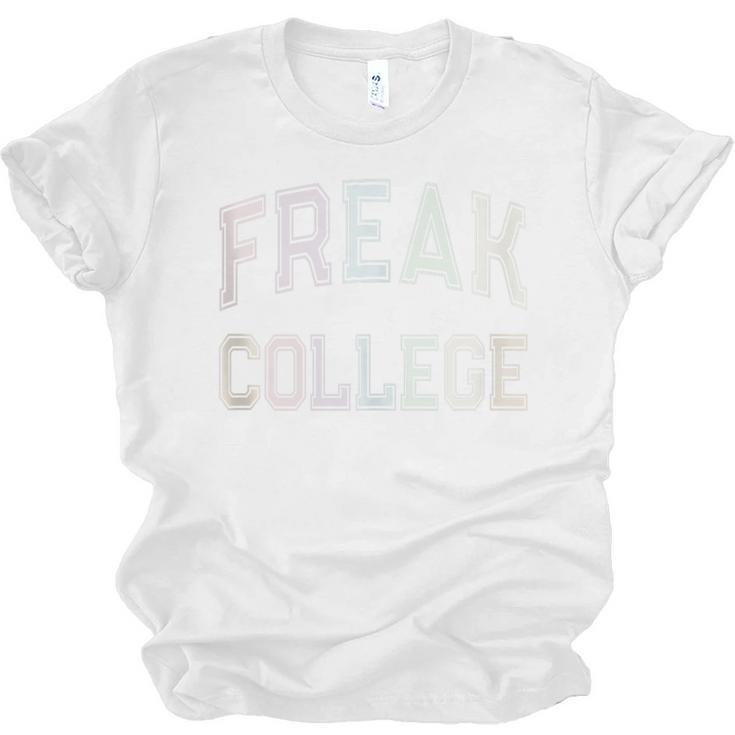 Crazy Antisocial FREAK COLLEGE Introvert Don't Call Me Unisex Jersey T-Shirt