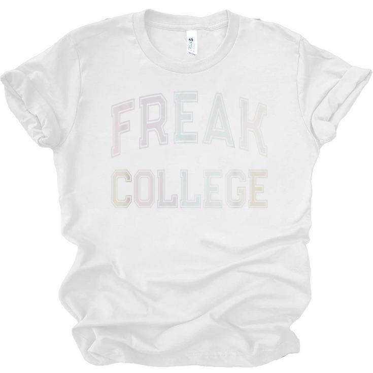 Crazy Antisocial FREAK COLLEGE Introvert Don't Call Me Unisex Jersey T-Shirt