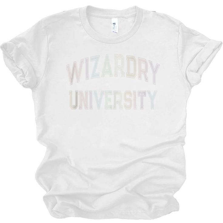 Crazy Antisocial WIZARDRY UNIVERSITY Introvert Don't Call Me Unisex Jersey T-Shirt