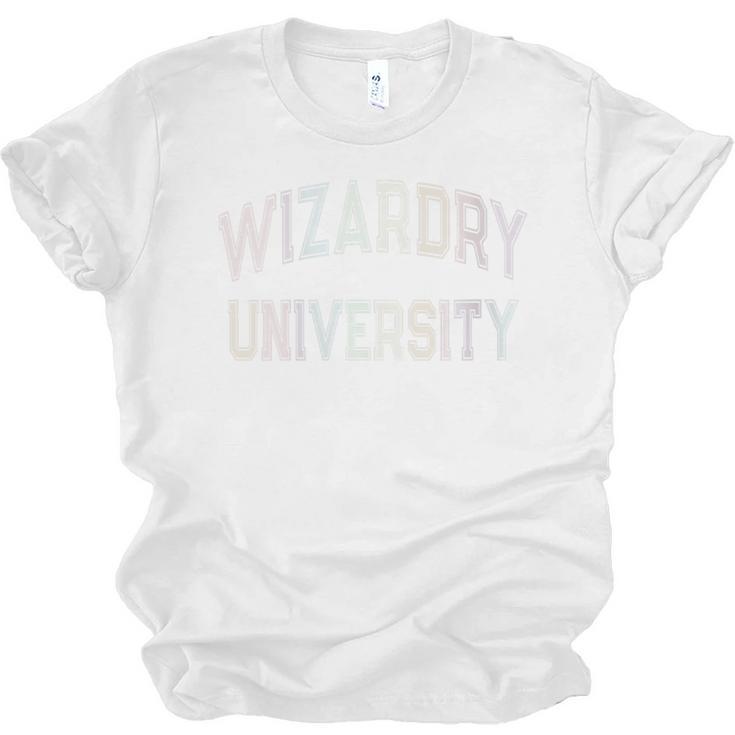 Crazy Antisocial WIZARDRY UNIVERSITY Introvert Don't Call Me Unisex Jersey T-Shirt