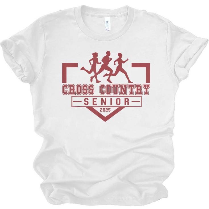 Cross Country Senior Night Senior 2025 Graduation Party 48 Unisex Jersey T-Shirt