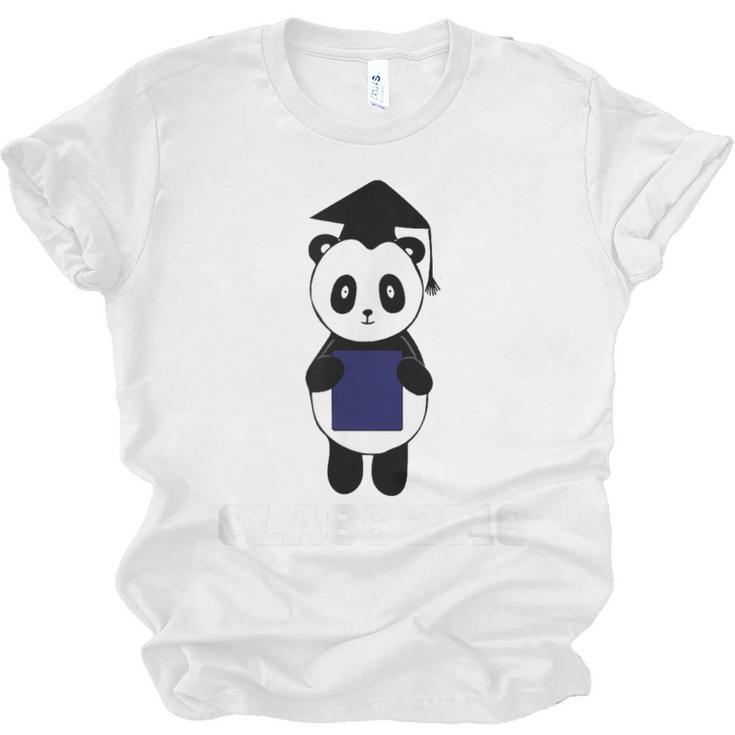 Cute Graduation Panda Class 2018 Unisex Jersey T-Shirt