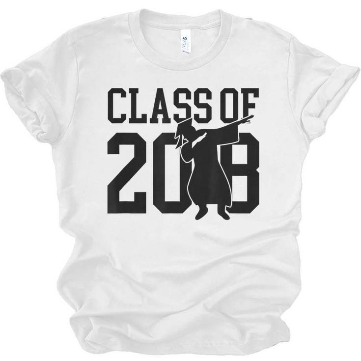Dabbing Graduation Shirt Class Of 2018 Unisex Jersey T-Shirt