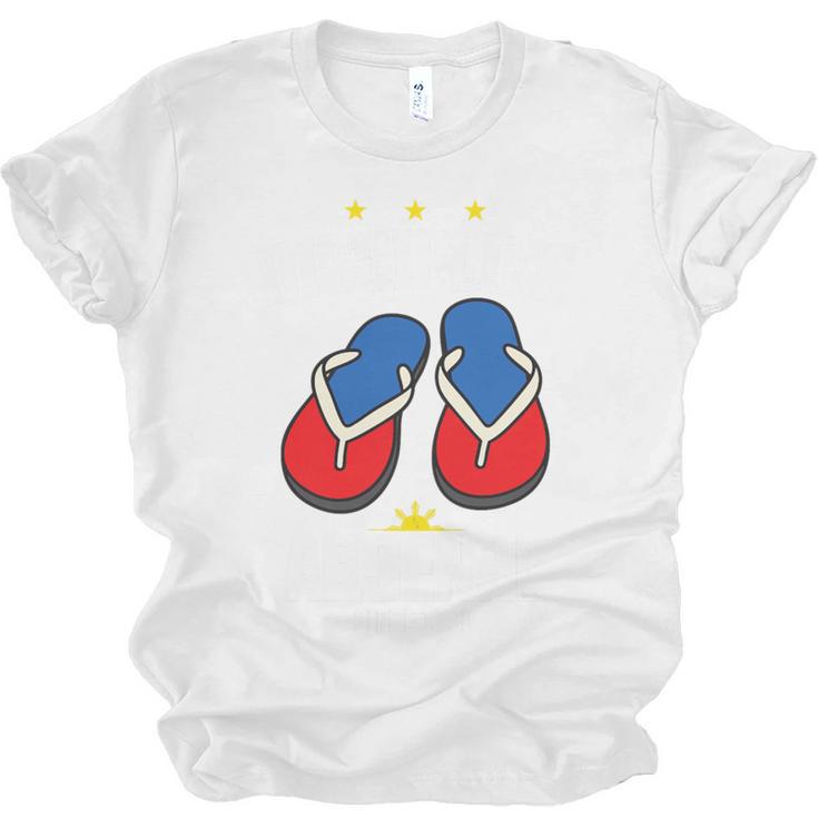 Discipline Arsenal Pinoy Nostalgia Filipino Tsinelas Premium Tri-Blend Unisex Jersey T-Shirt