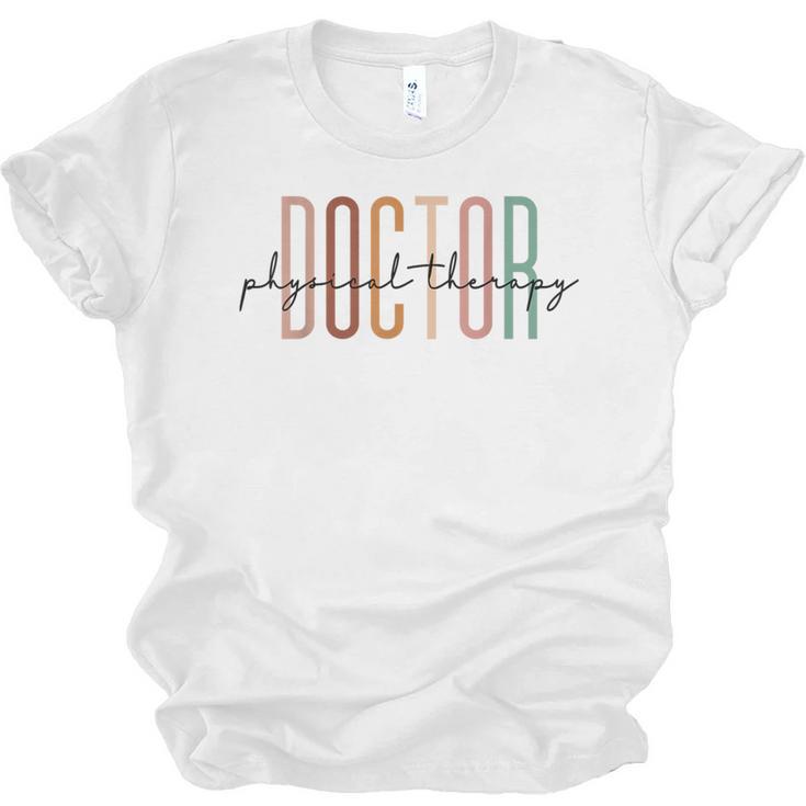 Doctor Of Physical Therapy DPT Student Graduation Unisex Jersey T-Shirt