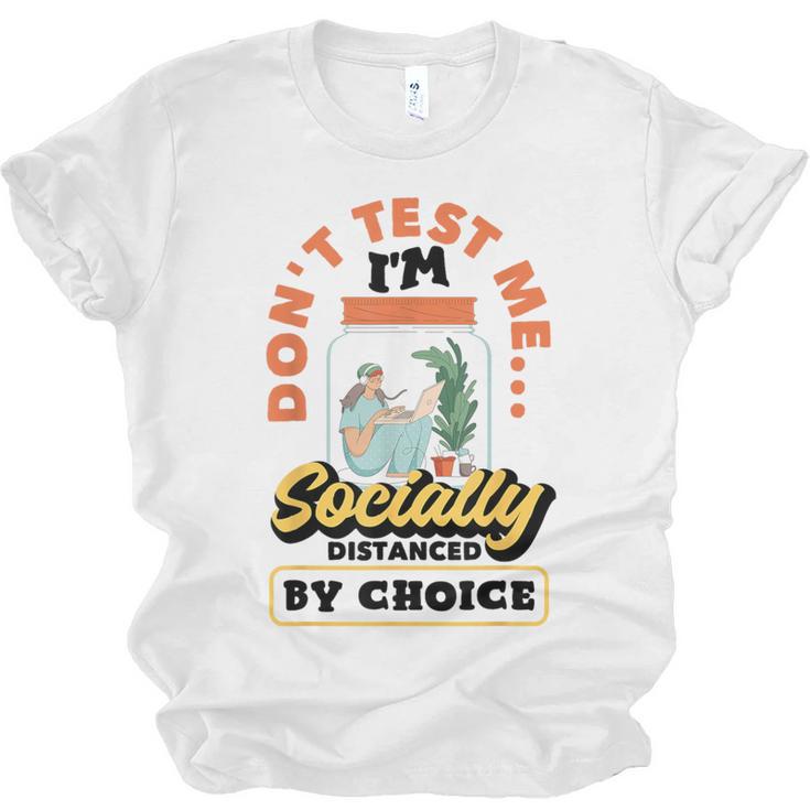 Don't Test Me Introvert's Unisex Jersey T-Shirt