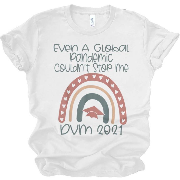 DVM Doctor Veterinary Medicine Veterinarian Graduation 2021 Unisex Jersey T-Shirt