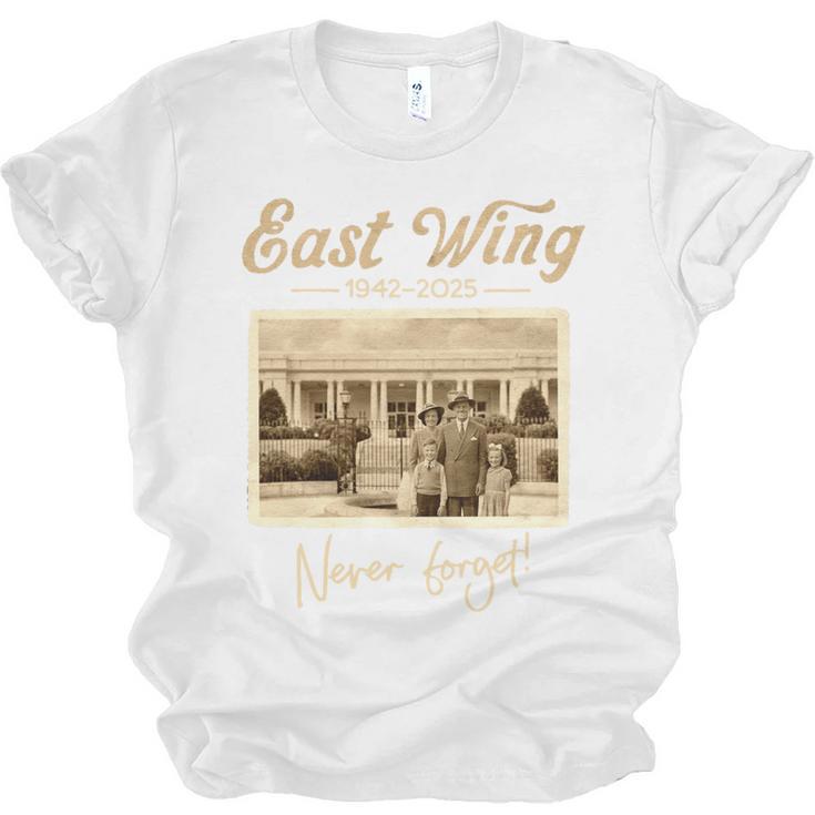East Wing Never Forget American Vintage Nostalgia Premium Tri-Blend Unisex Jersey T-Shirt