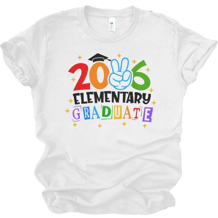 Elementary Graduate 2026 Graduation Class Of 2026 Kids Unisex Jersey T-Shirt