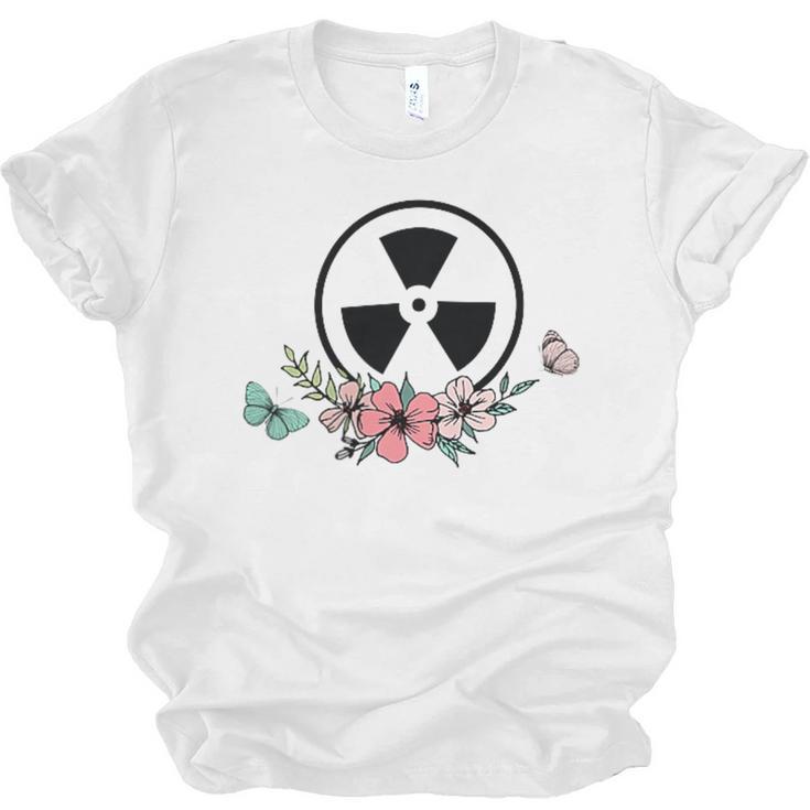 Floral Rad Tech Radiology Graduation X-Ray Tech Unisex Jersey T-Shirt