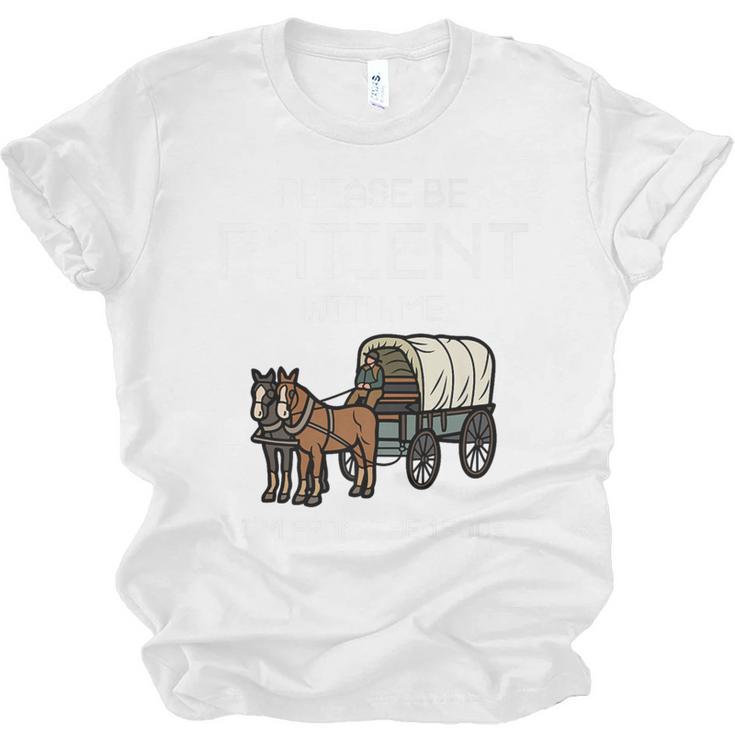 Funny Please Be Patient With Me I'm From The 1900s Premium Unisex Jersey T-Shirt
